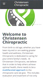 Mobile Screenshot of christensenchiro.com
